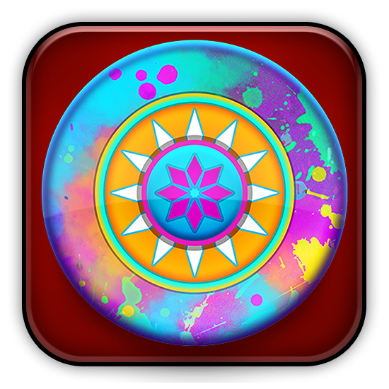 Carrom Pool Gulaal Sticker